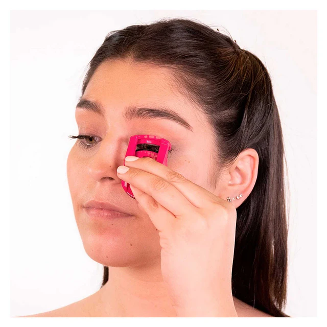 Mini Encrespador de pestañas Beauty Tools Fucsia