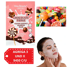 Mascarilla Facial Chocolate Fudge Glow Kiss Beauty 30 ml -  2122