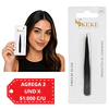 Pinza de Cejas Punta de precision Profesional - 6169