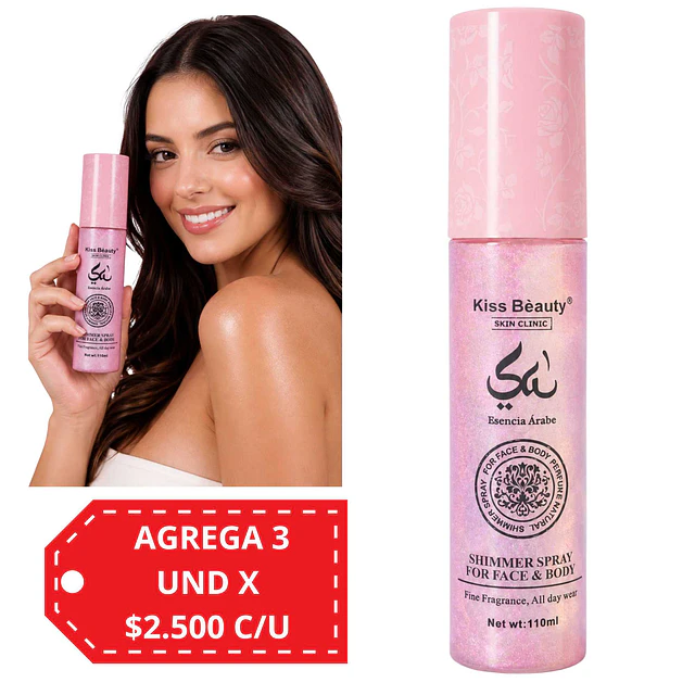 Brillo en Spray Corporal y Facial Árabe 110 ml - YARA - 4249