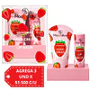 Set Crema de Manos y Bálsamo Labial Cereza Strawberry - 2 Piezas 158