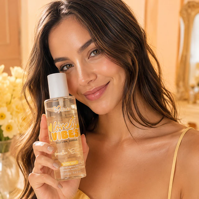 Body Mist Misucka Lovely Vibes Vanilla Elixir 250 ML 