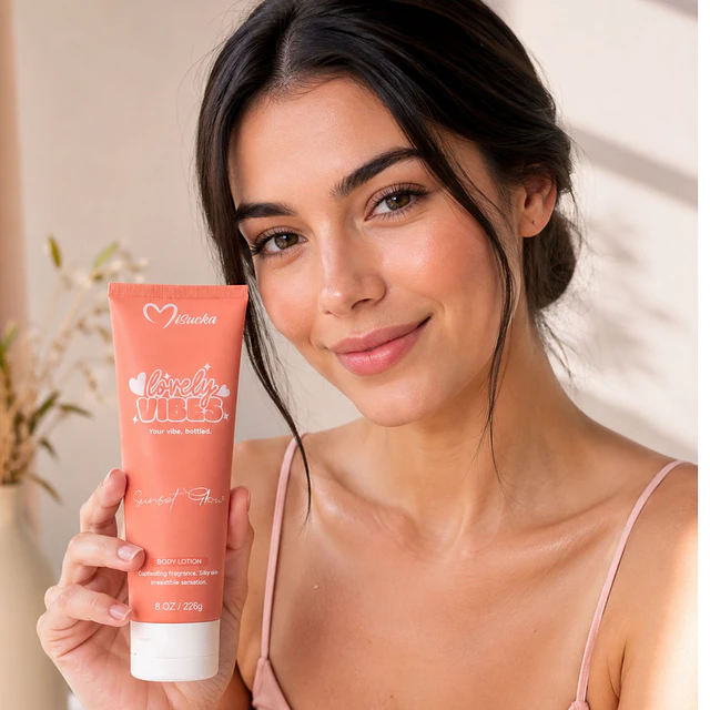 Crema Corporal Misucka Lovely Vibes - Sunset Glow 226 g 
