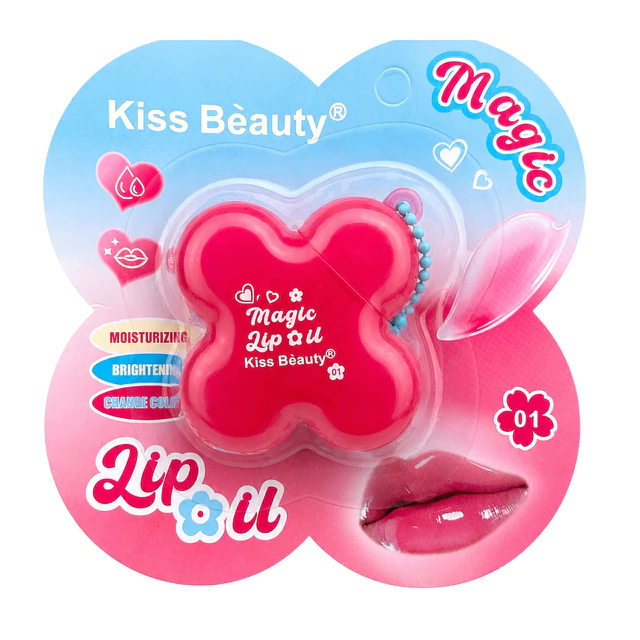 Aceite Labial Magico Kiss Beauty 9824 - Tono 1 