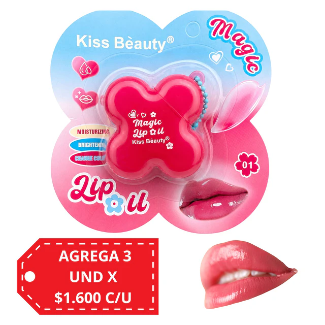 Aceite Labial Magico Kiss Beauty 9824 - Tono 1 