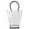 Pack 6 Bolsas PVC Transparentes con Asa - Colores Surtidos 