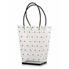 Pack 6 Bolsas PVC Transparentes con Asa - Colores Surtidos 
