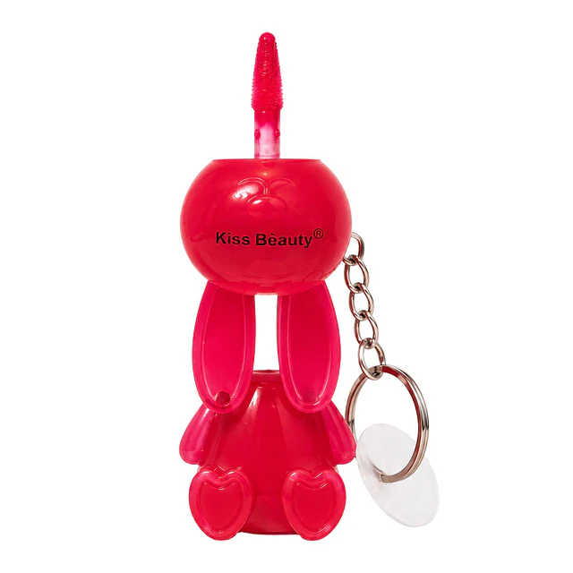 Brillo Labial Llavero en Forma de Conejo Kiss Beauty 4157 - TONO 1 