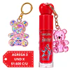 Brillo Labial con Llavero de Osito Amoiris Sweet Lip Gloss - AL041 - TONO 5