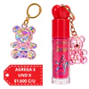 Brillo Labial con Llavero de Osito Amoiris Sweet Lip Gloss - AL041 - TONO 6 