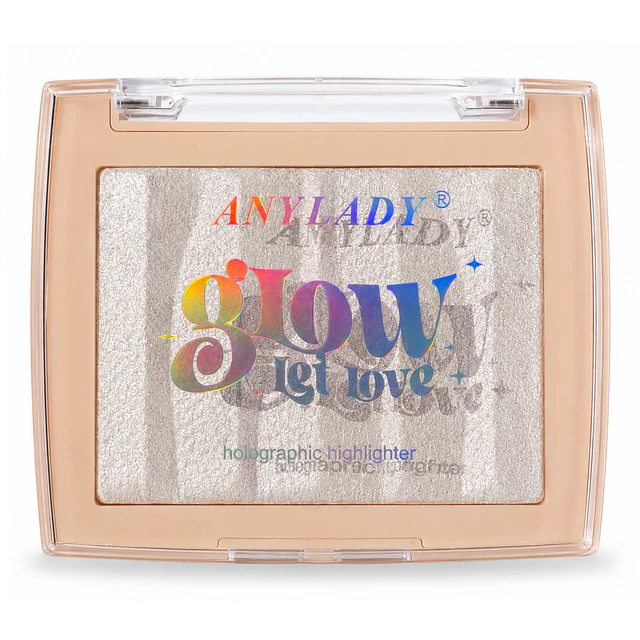 Iluminador Facial Holografico AnyLady Glow Let Love 2614 - Tono 1 