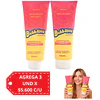 Pack Shampoo y Acondicionador Bubbaluu Antifrizz Reconstrucción Profunda – Aroma Tutti Frutti – 350 ml