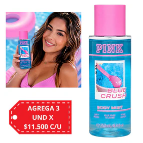Body Mist PINK  Victorias Secret  250 ml - Blue Crush 