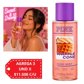 Body Mist PINK  Victorias Secret  250 ml - Waffle Cone 