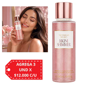 Body Mist Victorias Sescret con Shimmer 250 ml - Bikini Shimmer 