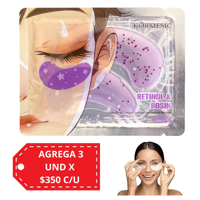 Parches para Ojos Kormesic 7,5 g - Retinol & Rosin 