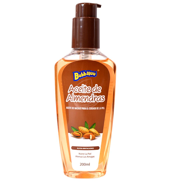Aceite de Masaje Bubbaluu 200 ml - 1950 Almendras 