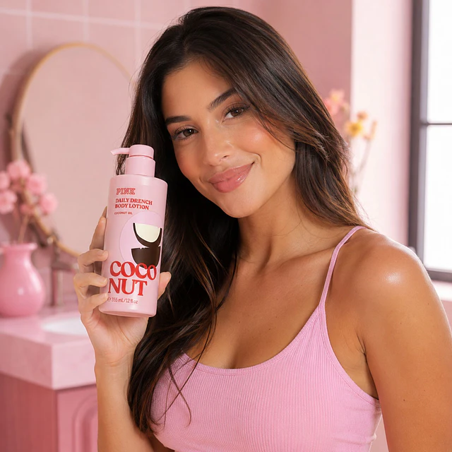 Crema Corporal PINK Daily Drench 355 ml - Coconut 