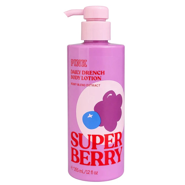Crema Corporal PINK Daily Drench 355 ml - Super Berry 