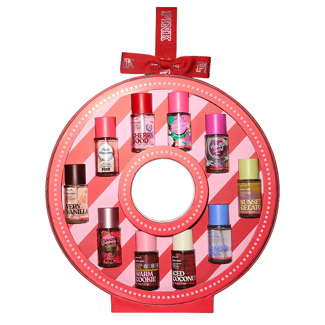 Set Body Mist PINK 75 ml 10 Unidades - Gift Set 
