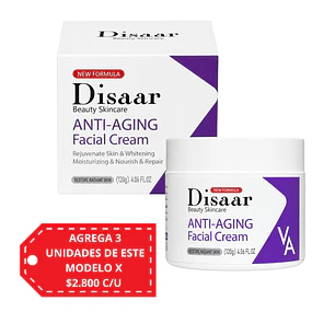 Crema Facial Anti Edad Disaar 120 g Reafirmante VA 