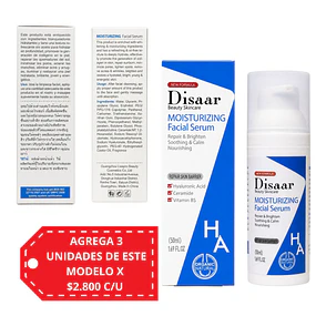 Serum Facial Disaar 50 ml Ácido Hialurónico 