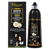 Shampoo Tinte Disaar Ginseng 400 ml Negro Natural 