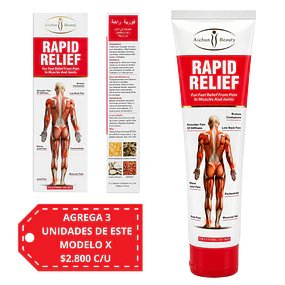 Cremas Corporal Rapid Relief Aichun Beauty Dolor Muscular 