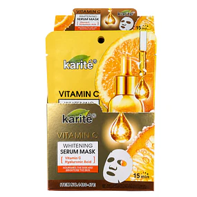 Caja de 12 mascarillas faciales Karité - Vitamina C
