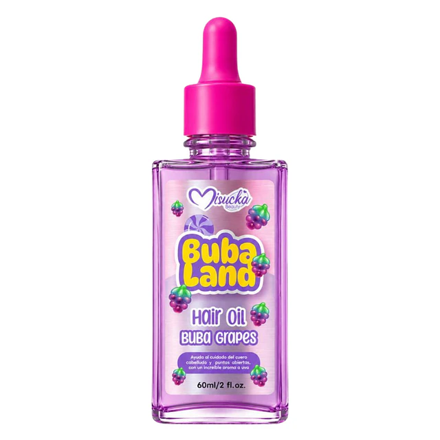 Aceite Capilar Misucka Buba Land 60 ml - Buba Grapes