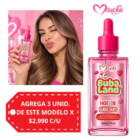 Aceite Capilar Misucka Buba Land 60 ml - Buba Gum