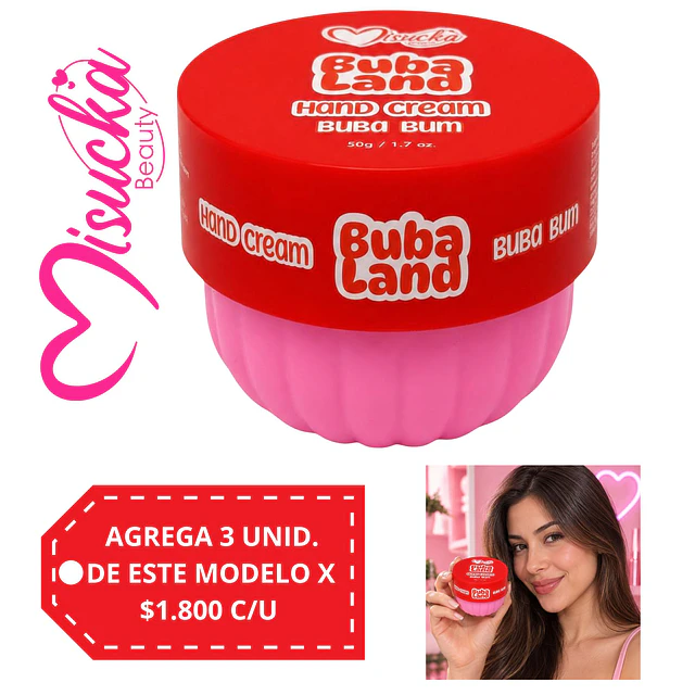 Crema de Manos Misucka Buba Land 50 g - Buba Bum