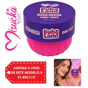 Crema de Manos Misucka Buba Land 50 g - Buba Frutti