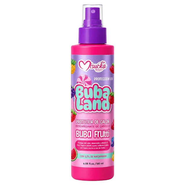 Protector de Calor y desenredante Misucka Buba Land 180 ml - Buba Frutti