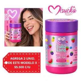 Bomba Nutritiva Capilar Misucka Buba Land 800 ml - Buba Frutti