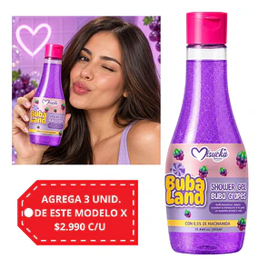 Gel de Ducha Misucka Buba Land 350 ml - Buba Grapes.