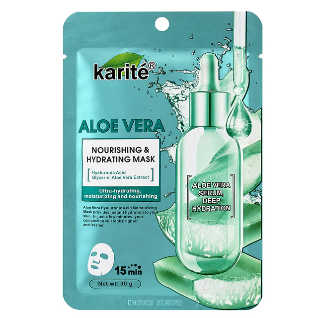 Mascarilla Facial Karite 30 g - Aloe Vera.
