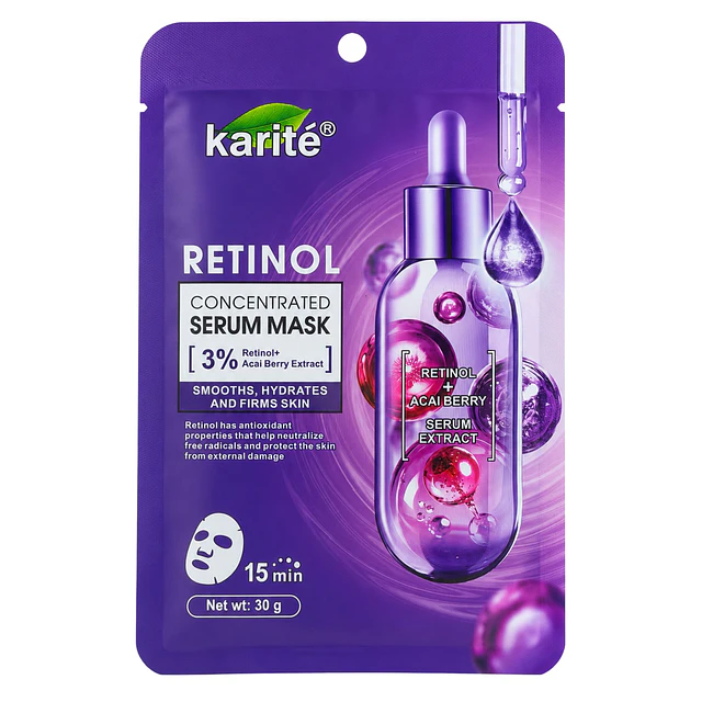 Mascarilla Facial Karité 30 g - Retinol.