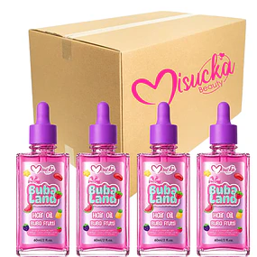 Caja de 12 Aceites Capilares Misucka Buba Land 60 ml - Buba Frutti
