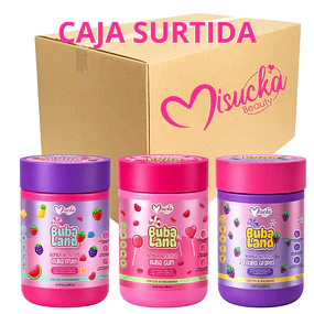 Caja de 24 Bombas Nutritivas Capilar Misucka Buba Land 800 ml - SURTIDAS 