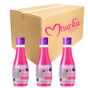 Caja de 12 Gel de Ducha Misucka Buba Land 350 ml - Buba Frutti.