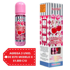 Fijador de Maquillaje Karité Makeup Fix Spray 60 ml 