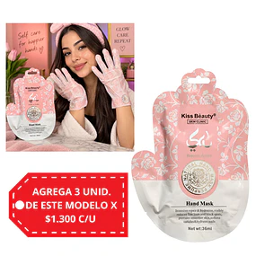 Mascarilla para Manos Kiss Beauty 36 ml - Esencia Árabe YARA 