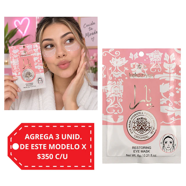 Membranas para Ojos Kekaziyan 6 g - Esencia Árabe YARA 