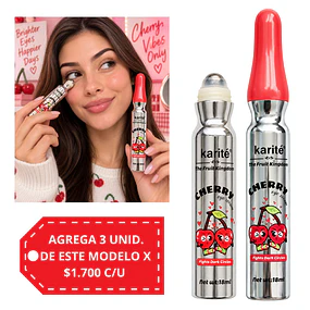 Sérum Roll On para Ojeras Karité 18 ml - Cherry 