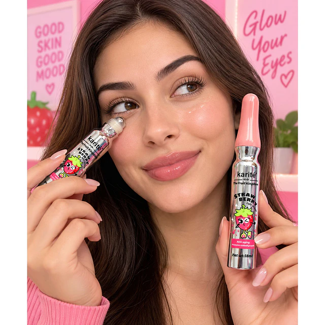 Sérum Roll On para Ojos Karité 18 ml - Strawberry 