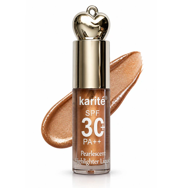 Iluminador Líquido Perlado Karité SPF 30 + - Tono 06