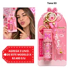 Aceite Labial Hidratante Kiss Beauty con Llavero - Tono 03