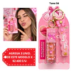 Aceite Labial Hidratante Kiss Beauty con Llavero - Tono 04