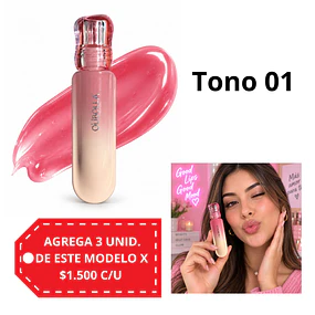 Gloss Labial Hidratante Olibolla Efecto Brillante - Tono 01 